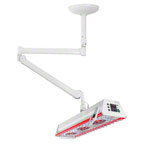 Rotlichtstrahler TGS Therm 3 Deckenmodell inkl. Deckenarm und Dimmer