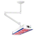 Abbildung zeigt Rotlichtstrahler TGS Therm 6 Deckenmodell inkl. Deckenarm