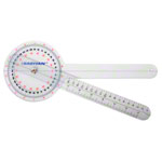 Saehan Goniometer Winkelmesser, Schenkellänge 30 cm