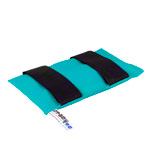 Sandsack mit Klettband, 25x15 cm, 1 kg, türkis