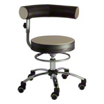 Sanus Gesundheitsstuhl mit hhenverstellbarer Lehne, 52-72 cm, Kunstleder