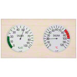 Sauna-Klimastation inkl. Thermometer und Hygrometer, 29,5 x 15,5 cm