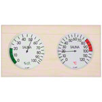 Sauna-Klimastation inkl. Thermometer und Hygrometer, LxB 29,5x15,5 cm
