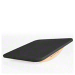 Schaukelbrett mit Antirutschbelag klein, LxBxH 50x50x10 cm, schwarz