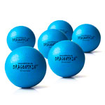 Schaumstoffball Dragonskin Neon, beschichtet, ø 16 cm, 6er Set