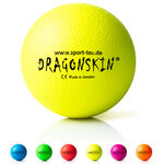Schaumstoffball Dragonskin Neon, beschichtet,  16 cm