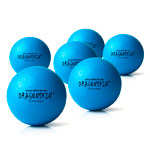 Schaumstoffball Dragonskin Neon, beschichtet, � 21 cm, 6er-Set