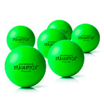 Schaumstoffball Dragonskin Neon, beschichtet, � 21 cm, 6er-Set