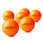 Schaumstoffball Dragonskin Neon, beschichtet, � 21 cm, 6er-Set