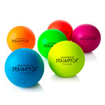 Schaumstoffball Dragonskin Neon, beschichtet, � 21 cm, 6er-Set