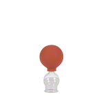 Schröpfglas mit Ball, ø 2,5 cm