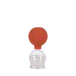 Schröpfglas mit Ball, ø 4,5 cm