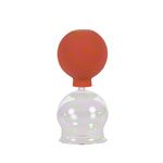 Schröpfglas mit Ball, ø 6,5 cm
