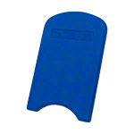 Schwimmbrett aus PE-Schaum, 47x30x4 cm, blau