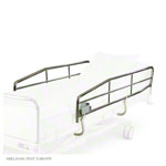 Seitengitter chrom, Paar, normale L�nge, LxB 198x35 cm