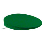 Sitzkeilkissen VB 120 mit Baumwollbezug rund,  38x7/1 cm