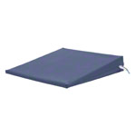 Sitzkeilkissen VB 120 mit Kunstlederbezug, 38x38x7/1 cm