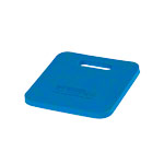 Sitzkissen, 24x24x1,5 cm, blau