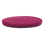 Sitzkissen mit Kunstlederbezug und rutschhemmender Unterseite,  36 cm
