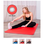 Sport-Tec Gymnastikmatte inkl. Ösen, LxBxH 180x100x1 cm
