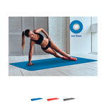 Sport-Tec Gymnastikmatte inkl. Ösen, LxBxH 200x85x1 cm