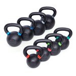 Sport-Tec Kettlebell-Set Powdercoated, 8-tlg., 10-32 kg