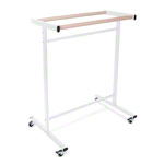 Sport-Tec Mattenwagen Exklusiv XL 90 cm, f�r max. 16 Gymnastikmatten, fahrbar