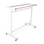 Sport-Tec Mattenwagen Exklusiv XL 90 cm, f�r max. 16 Gymnastikmatten, fahrbar