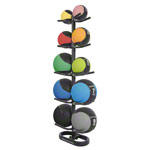 Sport-Tec Medizinball-Set 11-tlg., 1-10 kg inkl. Ständer
