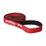 Sport-Tec Powerband aus Latex, 104x2,2 cm, leicht, rot