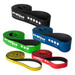Sport-Tec Powerband aus Latex, Set 5-tlg., 104 cm, 5 Stärken