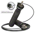 Sport-Tec Springseil Speed Rope mit Anti-Rutsch-Griffen inkl. 2 Gewichten, verstellbar, 270 cm