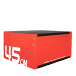Sport-Tec Sprungtrainer Soft Plyo Box, 45 cm, stapelbar,