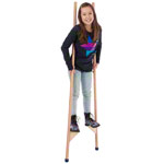 Stelzen mit Gummikappen, 170 cm, Paar