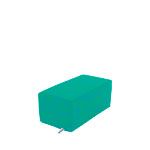 Stufen-Lagerungskissen, LxBxH 50x25x20 cm