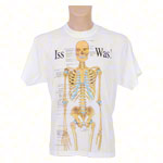 T-Shirt Skelett, Gr. XXL