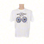 T-Shirt Was guckst du, Gr. XL