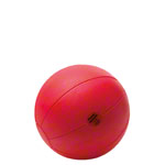 TOGU Medizinball aus Ruton,  21 cm, 1 kg, rot