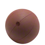 TOGU Medizinball aus Ruton, Ø 28 cm, 1,5 kg, braun