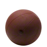 TOGU Medizinball aus Ruton, Ø 28 cm, 2 kg, braun