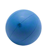 TOGU Medizinball aus Ruton, Ø 28 cm, 3 kg, blau