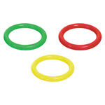 TOGU Tauchring aus PVC,  16 cm, 3er Set