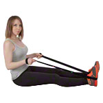 Abbildung zeigt Thera-Band Fitnessband Stretch Strap