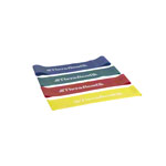 Thera-Band Loop 4er Set,  20 cm, 7,6x30,5 cm, je 1x gelb, rot, grn, blau