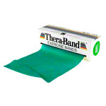 Thera-Band, LxB 5,50 m x 12,8 cm, stark, gr�n