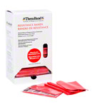 Thera-Band Spenderbox inkl. 30 Bndern, mittel, rot