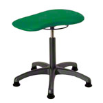 Therapiehocker mit Polster, Standard mit Gleitern