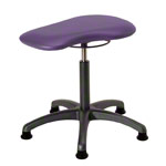 Therapiehocker mit Polster, Standard mit Gleitern