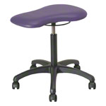 Therapiehocker mit Polster, Standard mit Rollen