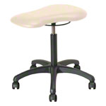Therapiehocker mit Polster, Standard mit Rollen